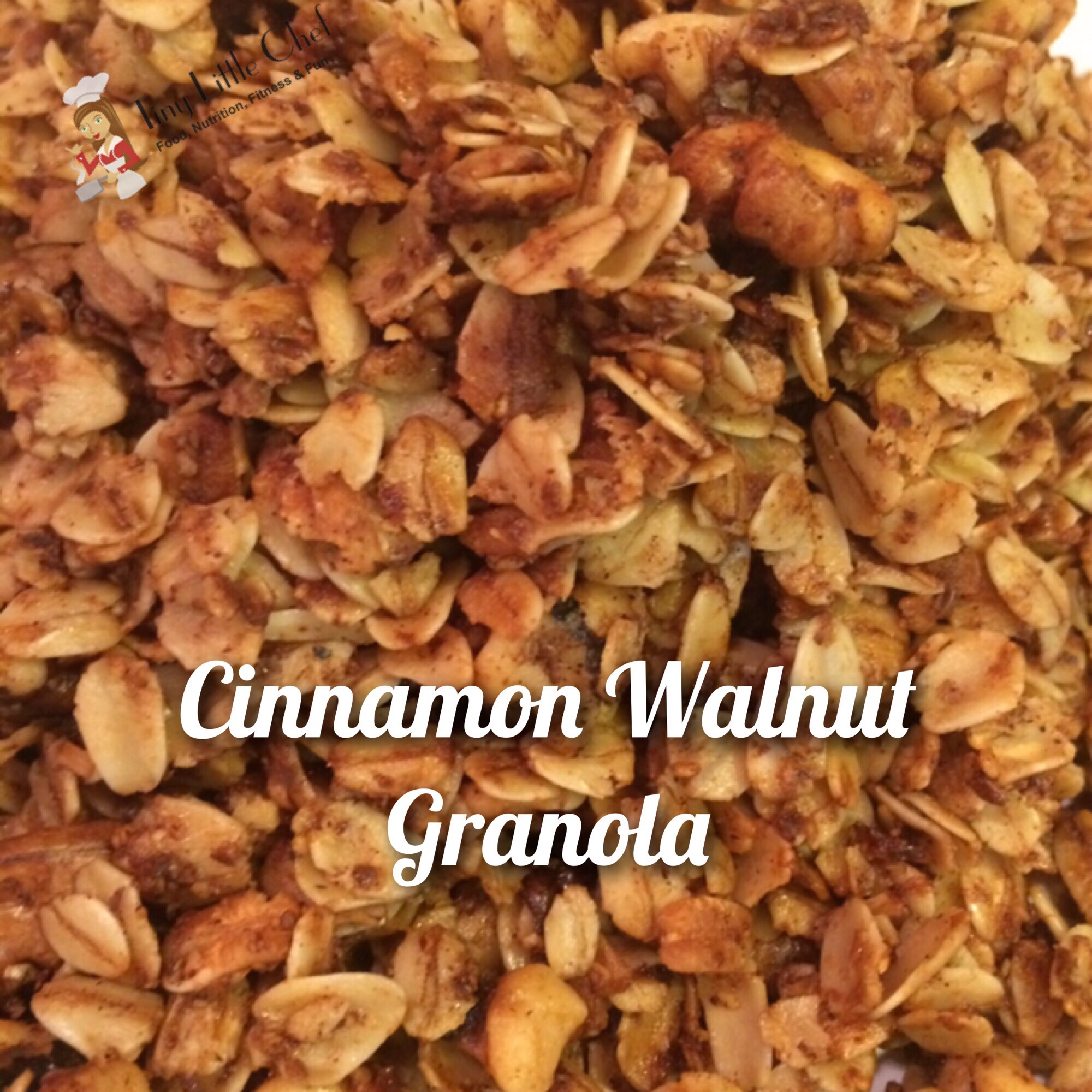 Tiny Little Chef Cinnamon Walnut Granola